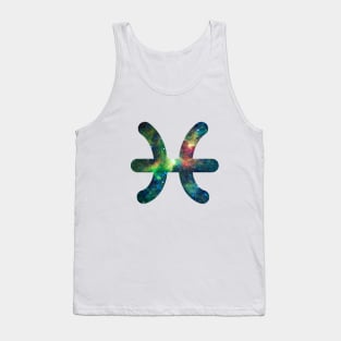 Cosmic Pisces Galaxy Tank Top